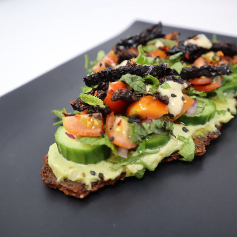 Brazil Nut Zucchini Pizza