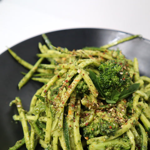 Pine Nut Pesto Pasta