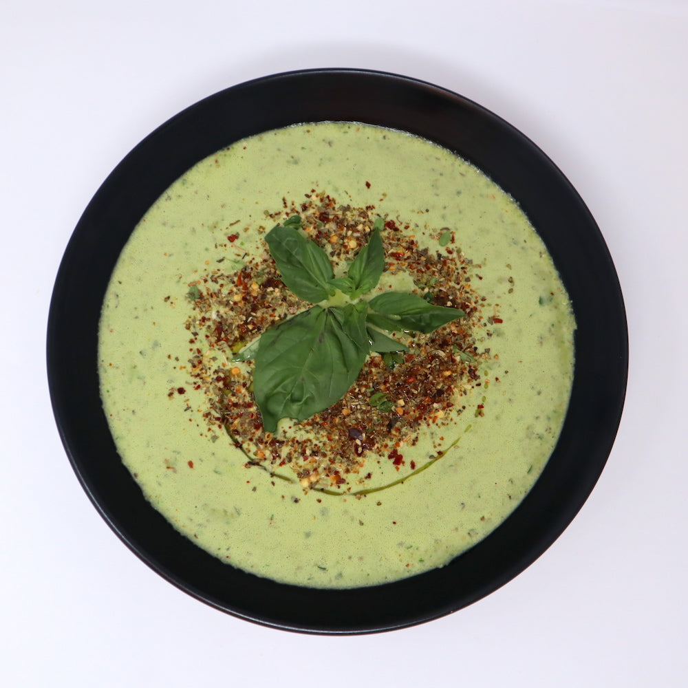 Spinach Basil Soup