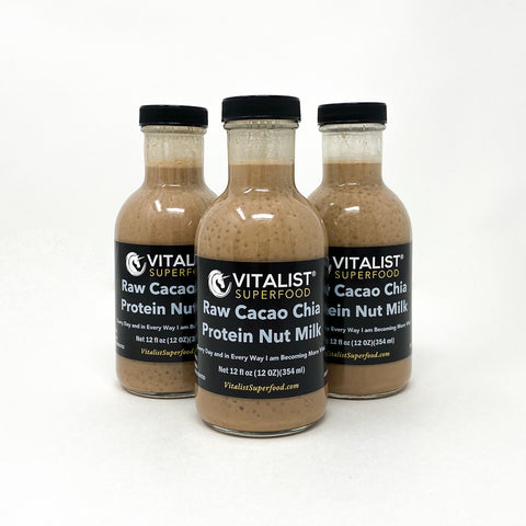 Chia Protein Nut Milk : Raw Cacao