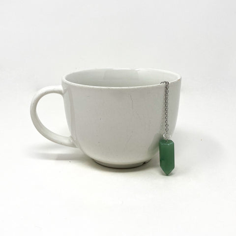 Crystal Tea Strainer Aventurine